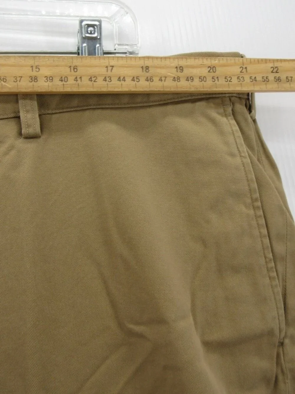 Polo Ralph Lauren Pants 44X32 Khaki Chino Classic Fit Trousers Canvas